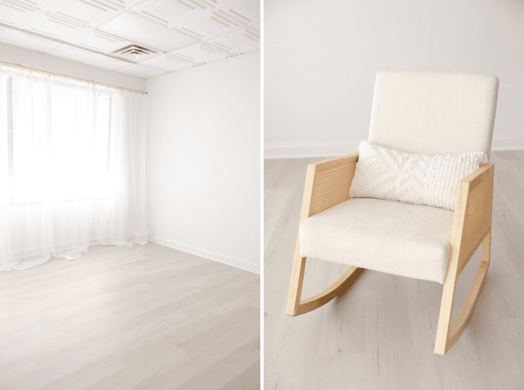 studio photos of furniture in natural light